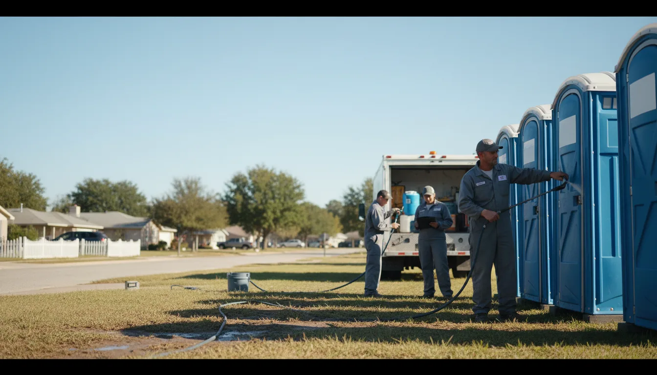 Long-Term Portable Toilet Rental in Hale, MI near me